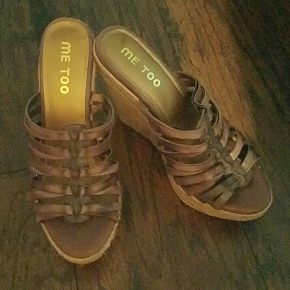 Nwot wedges size 9.5