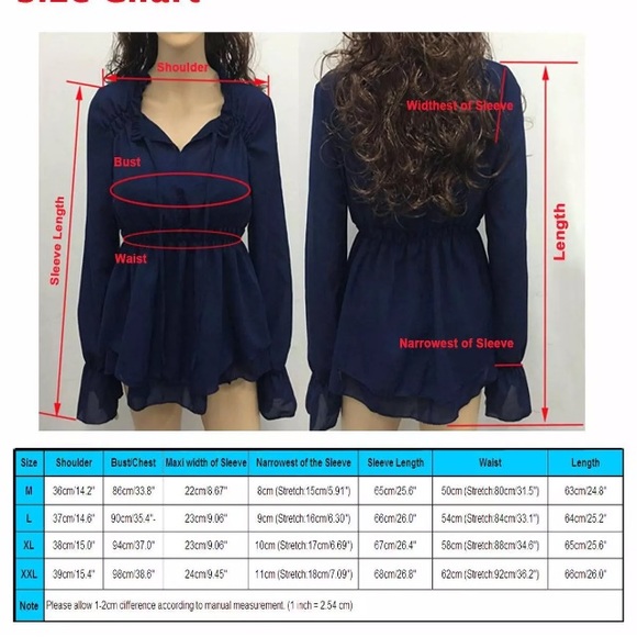 The Alyssa Milano chiffon top - Picture 4 of 4