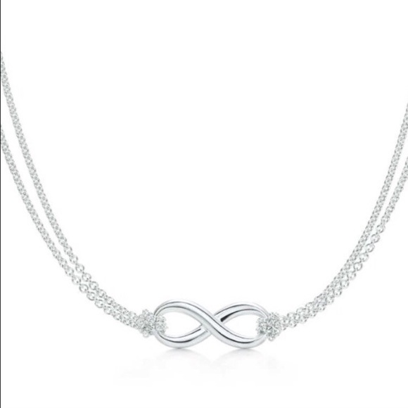 Authentic TIFFANY Infinity Necklace
