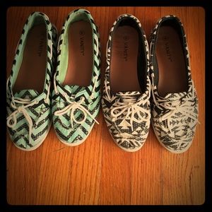 2 pairs of Vanity shoes
