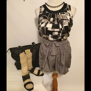 Verty Shorts - Verty Gray Bubble Hem Shorts Verty Shorts - Verty Gray Bubble Hem Shorts