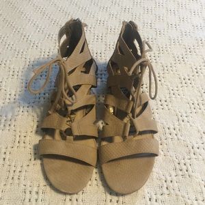 Sam & Libby Lace-Up Gladiator Sandals