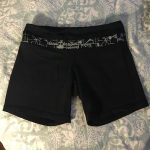Lululemon bike shorts