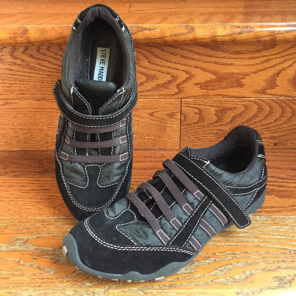 Steve Madden Dark Brown Sneakers - Womens