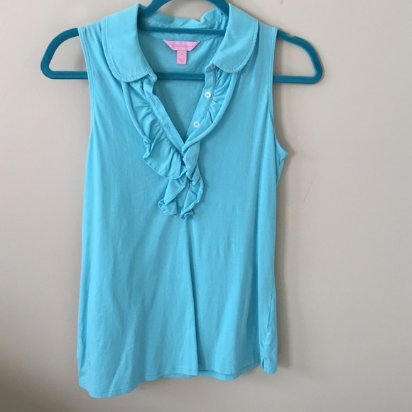 Lilly Pulitzer blue tank