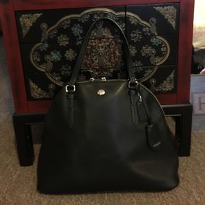 Coach black handbag