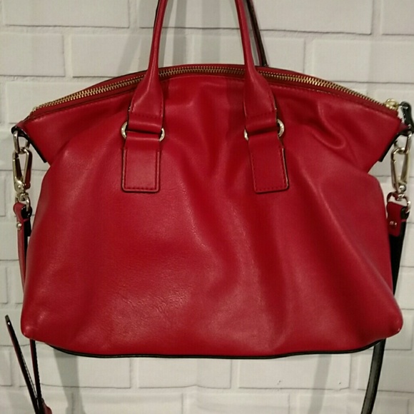 Gorgeous red leather Kate Spade bag - Picture 2 of 4