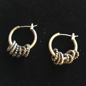 Multi hoop hoop earrings