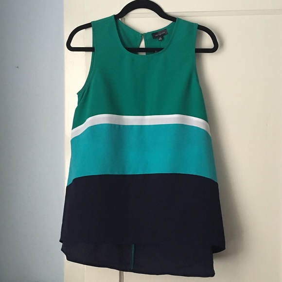 NWT The Limited color blocked top, size XS