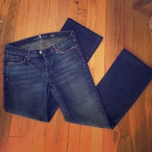 7 for all mankind boot cut Dojo jeans size 29