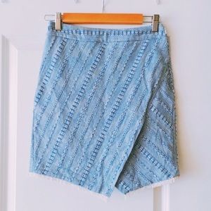 LOFT Faux Wrap Skirt