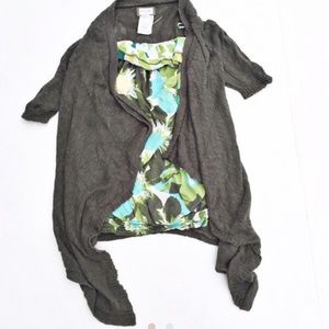 Maternity Cardigan and Tank