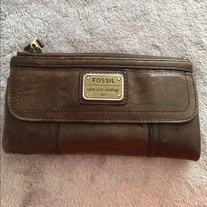Authentic Fossil wallet