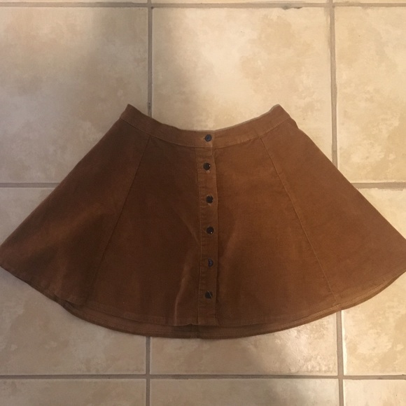 Brandy meville suede skirt