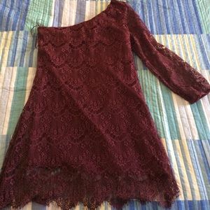 gentle fawn vintage lace shift dress