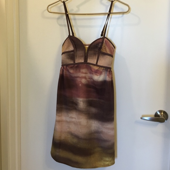 Francesca's Collections ombré purple dress