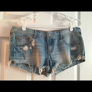Jean shorties hollister