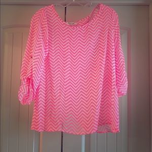 Chevron blouse