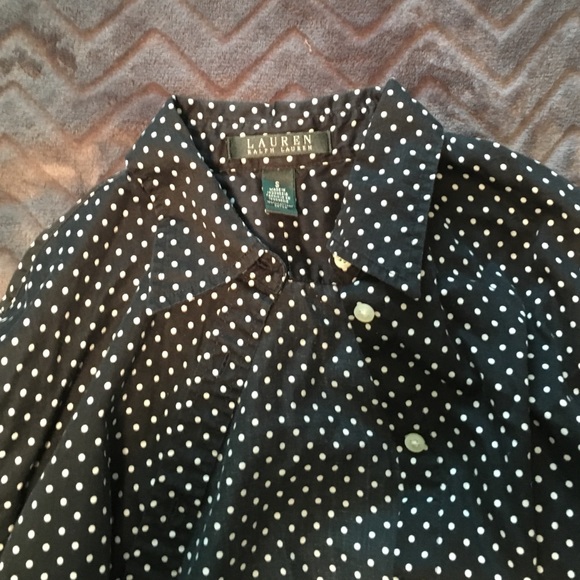 Polka dot Ralph Lauren Button-Down