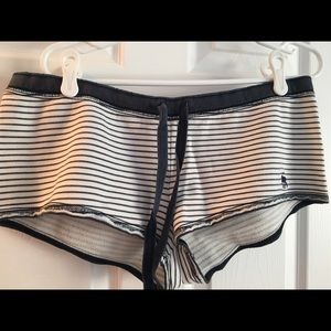 Striped Abercrombie shorties