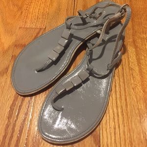 Old Navy Patent Leather T-Strap Sandals
