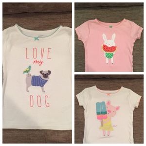 Carter's tees 3T bundle