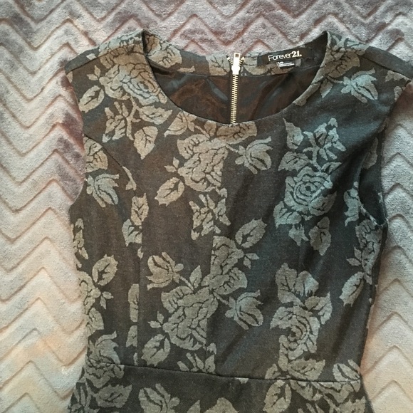 Forever 21 floral print mini dress