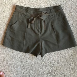 Linen shorts