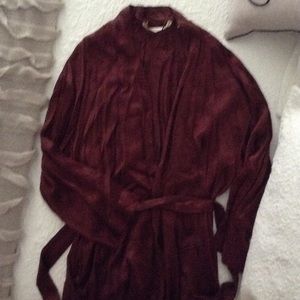 100% silk robe