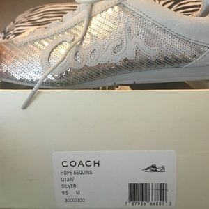 REAL Coach Sequins Sneakers