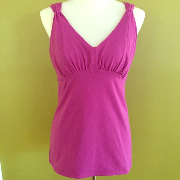 Athleta Fuschia Workout/Yoga Top