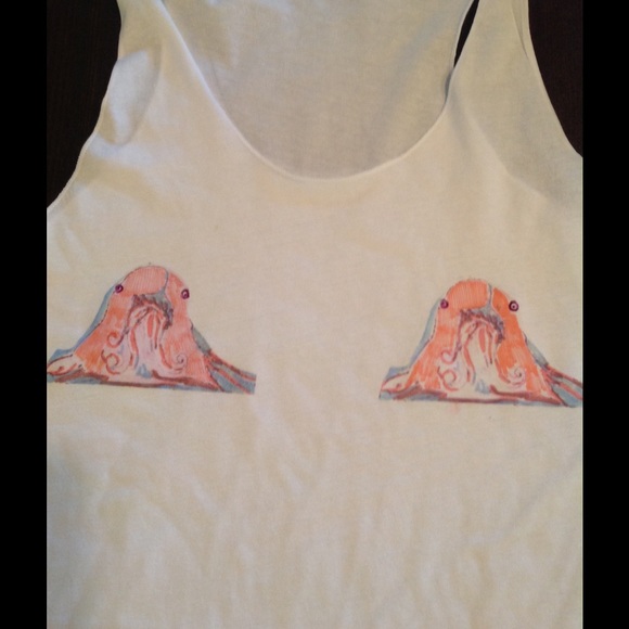 NEW! Hand designed Octopus tank ! 💙💕 - Picture 2 of 3