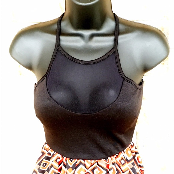 Red Hi Lo Dress with Sheer Detail - Picture 4 of 4