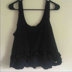 Blue hollister blouse