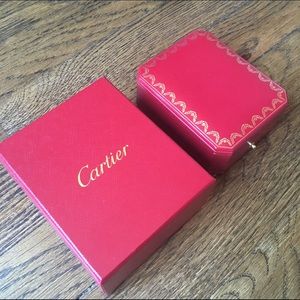 Cartier ring box