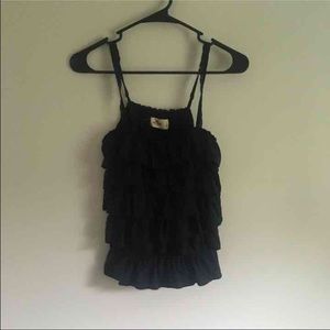 Navy blue hollister blouse