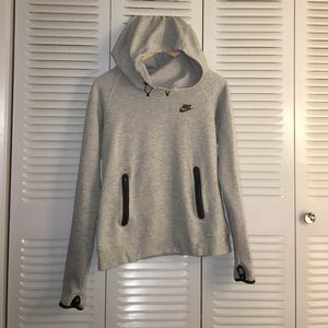 Womens Nike high neck pullover hoodie sz L