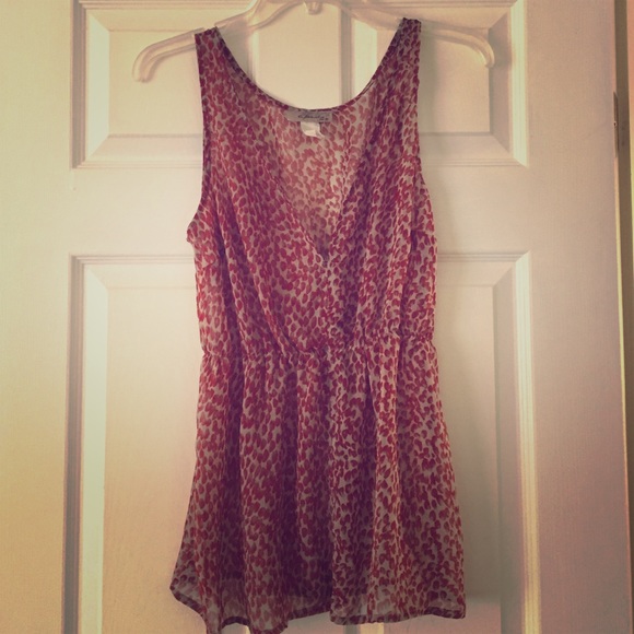 Sheer Printed Tank!!!