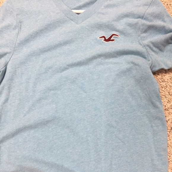 Short sleeve Hollister light blue