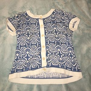 Ann Taylor sweater button down