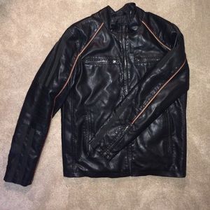 Men's leather jacket