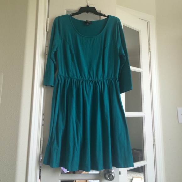 Teal Forever 21 Dress