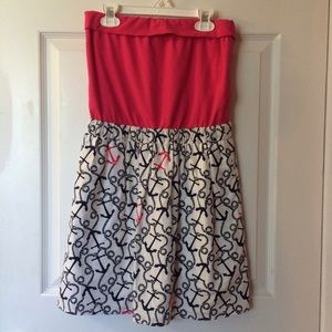 Lilly Pulitzer strapless dress