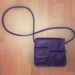Purple Tignanello Crossbody Purse