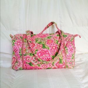 Petal Pink Small Duffle and Dogwood Hipster