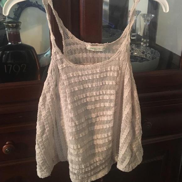 Knit tank top. Flowy.🌹