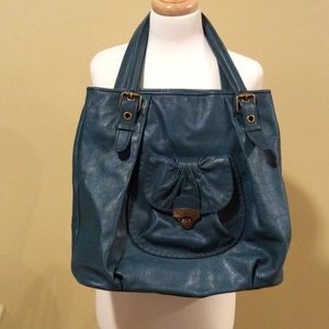 Large Hunter Green Purse