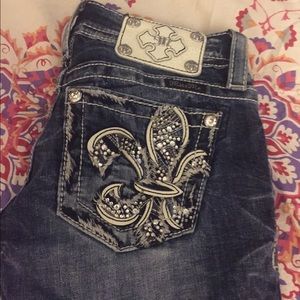 Miss Me Bootcut Jeans. Size 24 inseam 34