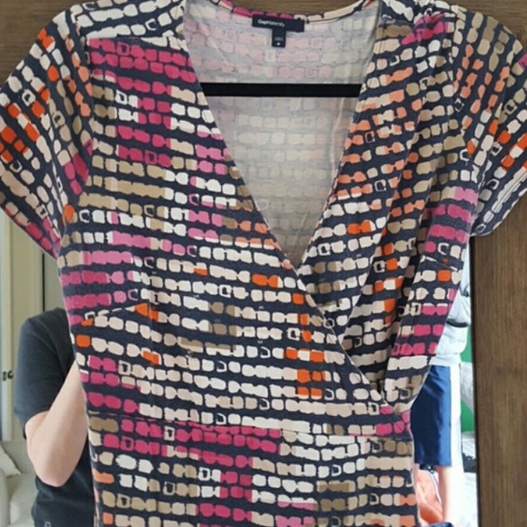 gap maternity wrap dress