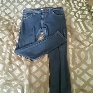 Denim stretchy jeans
